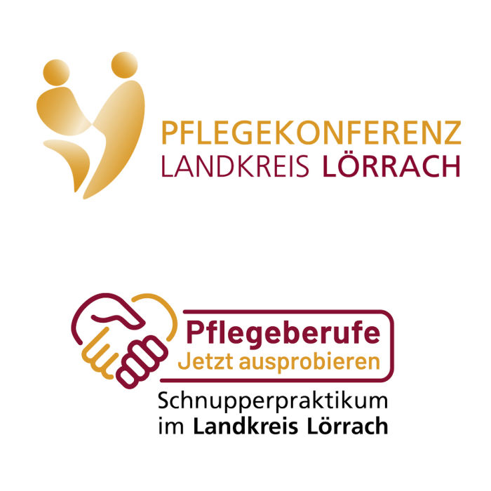 fischwerk Signet Gestaltung für die Pflegekonferenz im Landkreis Lörrach